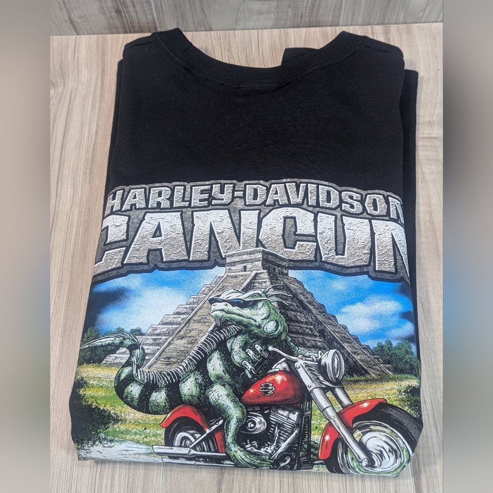Harley Davidson Men's Size XL Sleeveless Tank "Smoke Break" CANCUN With Tags